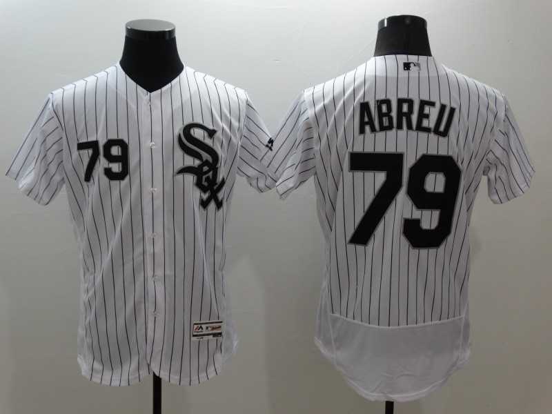 Chicago White Sox #79 Jose Abreu White(Black Strip) 2016 Flexbase Collection Stitched Baseball Jersey,We sell and wholesale Chicago White Sox #79 Jose Abreu White(Black Strip) 2016 Flexbase Collection Stitched Baseball Jersey on line form chian!